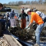 people returning derelict crab traps