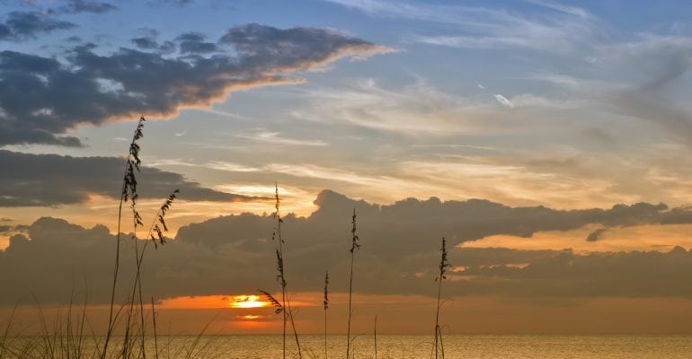 Sunset on the Gulf of Mexico