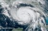 NOAA satellite image of Hurricane Ida, August 28, 2021