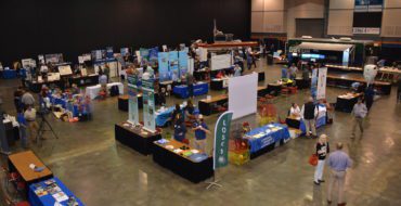 vendor booths set up at Pontchartrain Center at Summit 2020